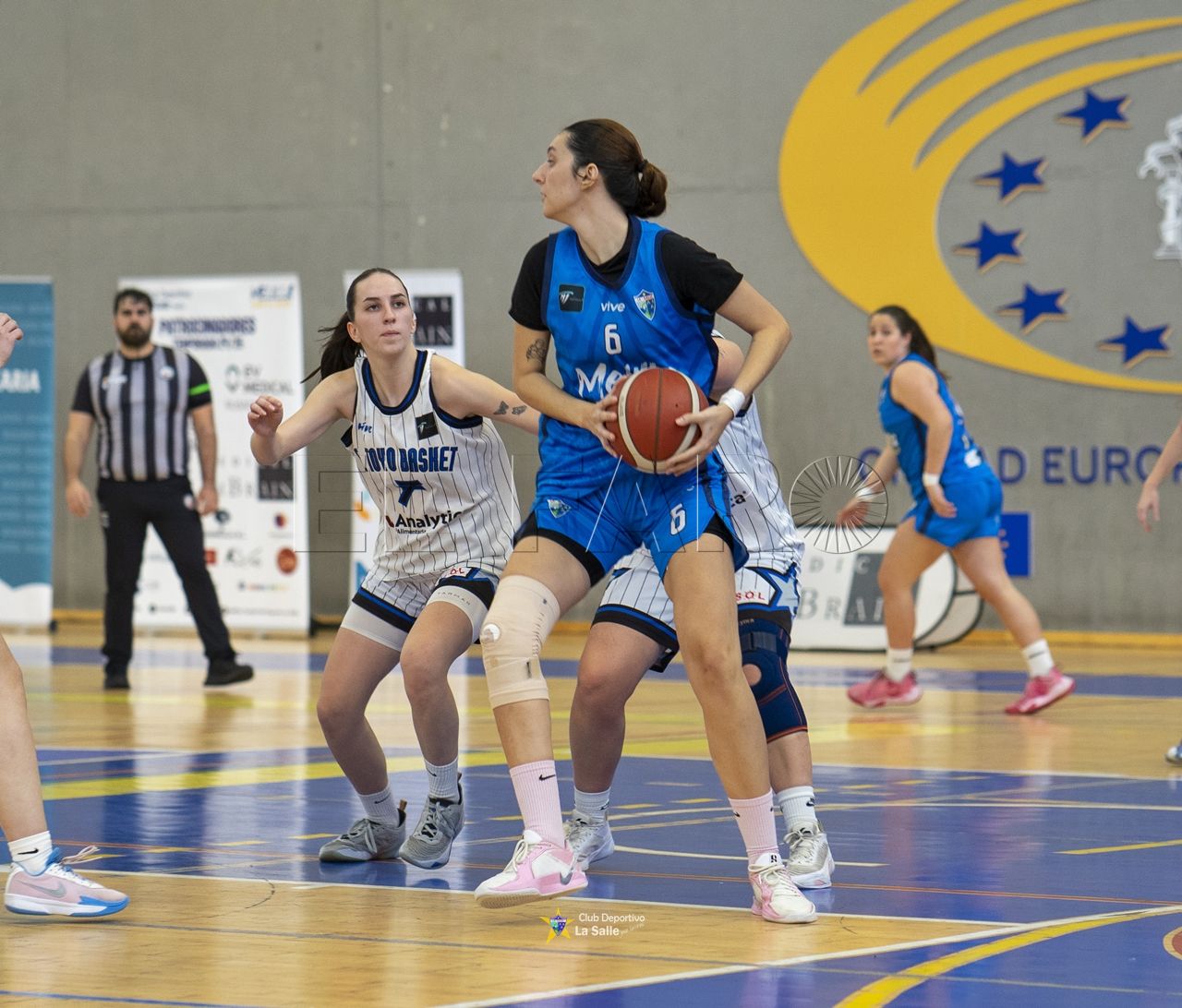 WhatsApp Image 2025 02 21 at 17.00.25 Las lasalianas, a seguir su buena racha ante un rival directo por los play offs