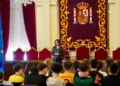 WhatsApp Image 2025 02 24 at 11.47.54 1 Los alumnos del Erasmus nacional de Lugo y Murcia son recibidos en el Salón Dorado