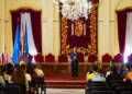 WhatsApp Image 2025 02 24 at 11.47.55 Los alumnos del Erasmus nacional de Lugo y Murcia son recibidos en el Salón Dorado
