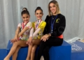 aiara garcia y adriana rios mia navarrete El Virka Melilla se trae un buen número de medallas de torneos almerienses