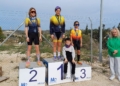 alevin femenino 1 Luismi Ruiz y Blanca Bautista, ganadores el VI Memorial Julio César Flores de ciclismo de montaña