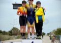 cadete masculino 1 Luismi Ruiz y Blanca Bautista, ganadores el VI Memorial Julio César Flores de ciclismo de montaña
