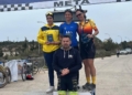 general femenina Luismi Ruiz y Blanca Bautista, ganadores el VI Memorial Julio César Flores de ciclismo de montaña