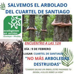 guelaya concentracion Guelaya protestará el domingo contra la construcción de viviendas en el Cuartel de Santiago