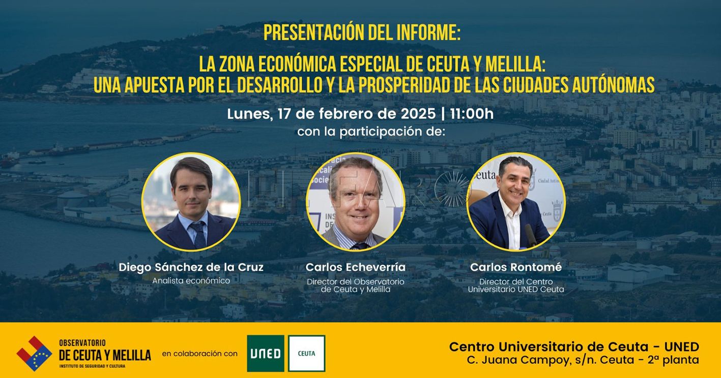 informe ZEE recorte El informe sobre la Zona Económica Especial llega a Melilla el día 20 de febrero