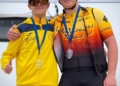 junior masculino Luismi Ruiz y Blanca Bautista, ganadores el VI Memorial Julio César Flores de ciclismo de montaña