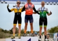 master 50 Luismi Ruiz y Blanca Bautista, ganadores el VI Memorial Julio César Flores de ciclismo de montaña