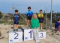 promesa masculino Luismi Ruiz y Blanca Bautista, ganadores el VI Memorial Julio César Flores de ciclismo de montaña
