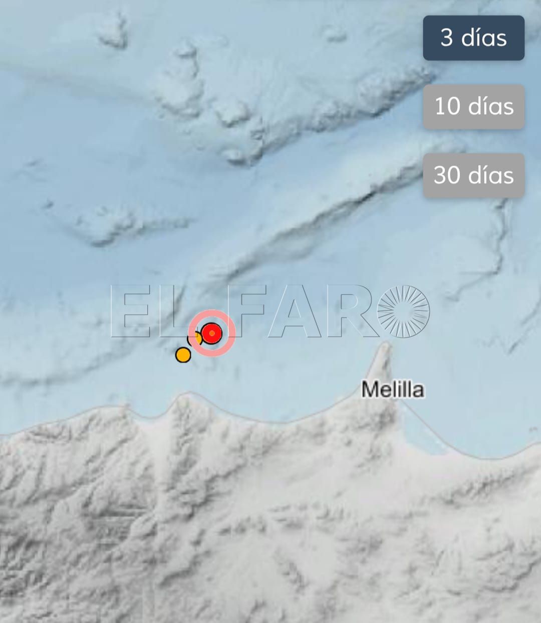 a55f5f0c 4127 48c5 b167 68d5578b401d Melilla vuelve a sentir un terremoto, en esta ocasión de 3,3 grados